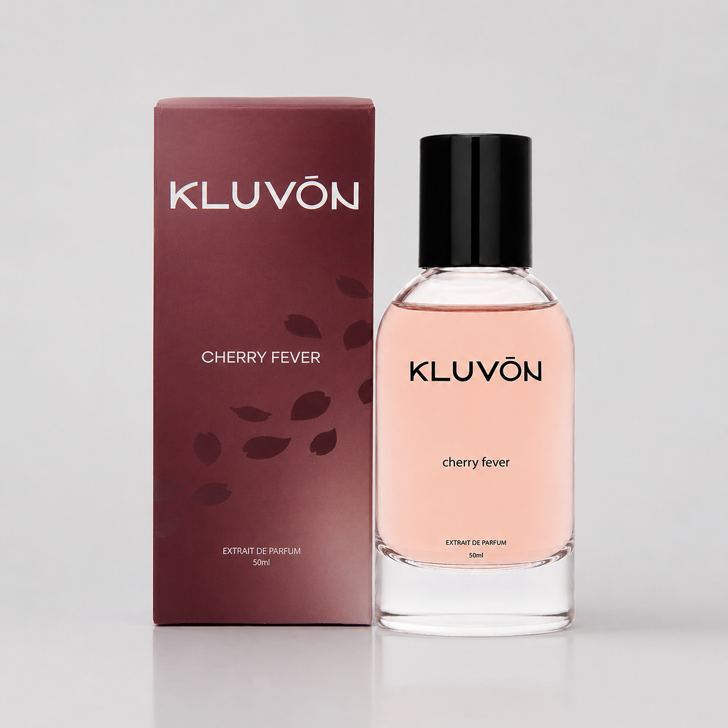 kluvon cherry fever flaske og aeske