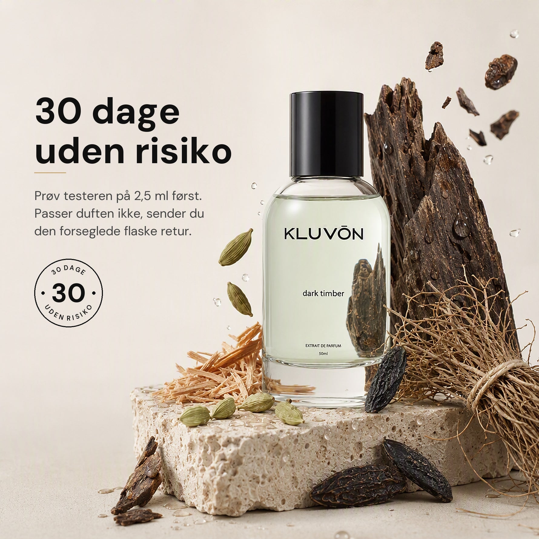 kluvon dark timber 30 dage uden risiko tester