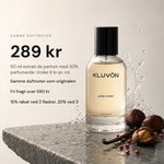 kluvon golden ember 289 kr pris pr ml