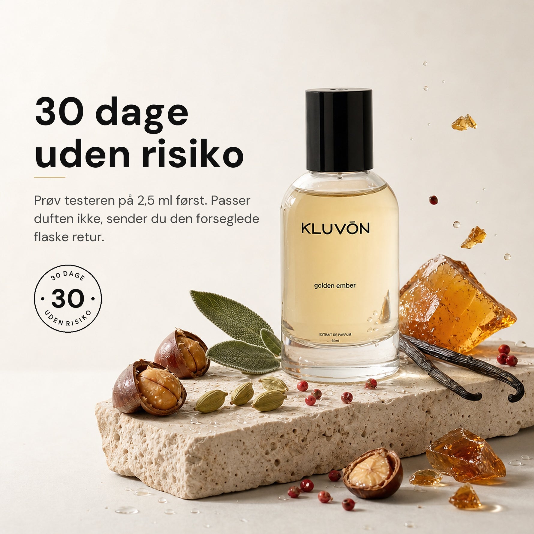 kluvon golden ember 30 dage uden risiko tester